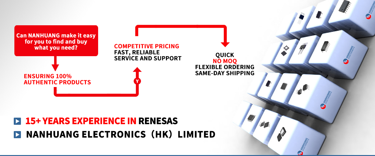 NHE Offers a Wide Variety of Semiconductors from Renesas Authorized Distributor