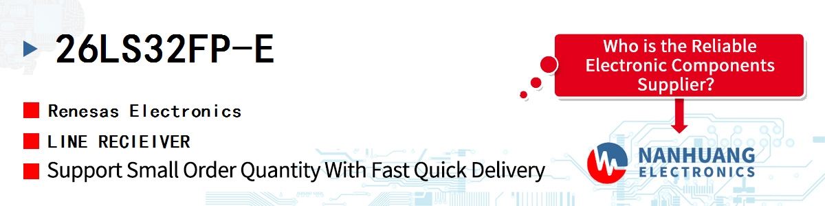 26LS32FP-E Renesas LINE RECIEIVER