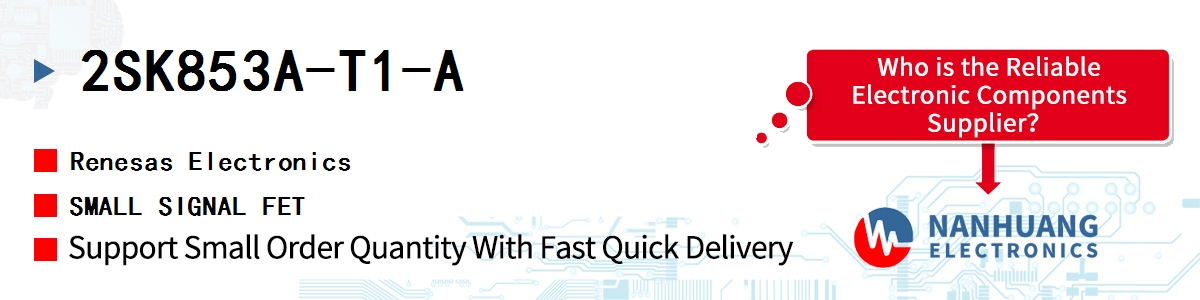 2SK853A-T1-A Renesas SMALL SIGNAL FET