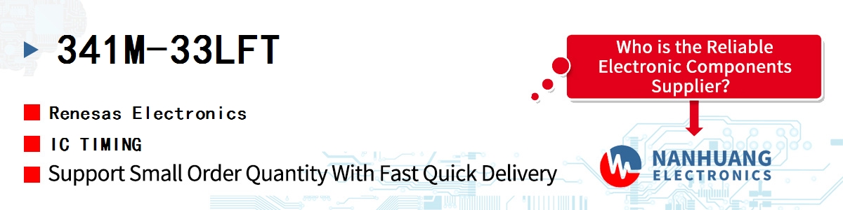 341M-33LFT Renesas IC TIMING