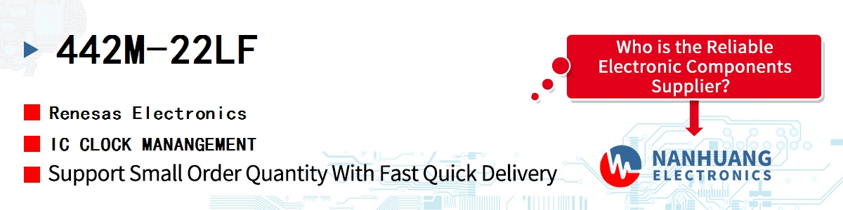 442M-22LF Renesas IC CLOCK MANANGEMENT