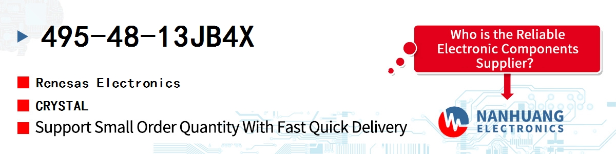 495-48-13JB4X Renesas CRYSTAL