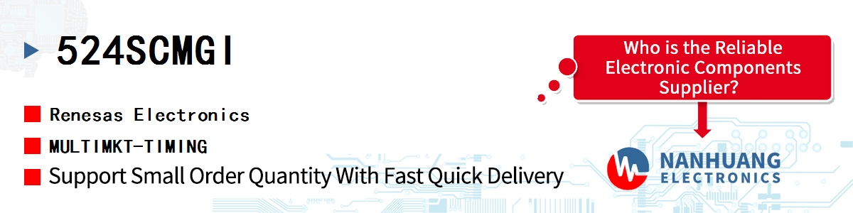 524SCMGI Renesas MULTIMKT-TIMING