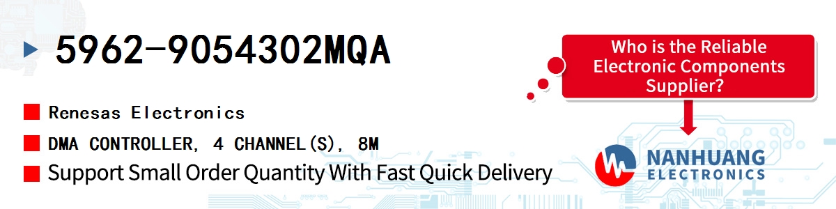 5962-9054302MQA Renesas DMA CONTROLLER, 4 CHANNEL(S), 8M