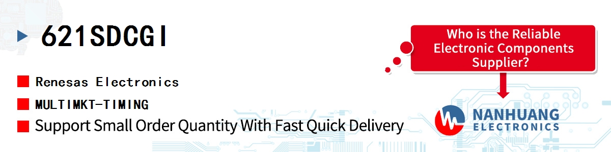 621SDCGI Renesas MULTIMKT-TIMING