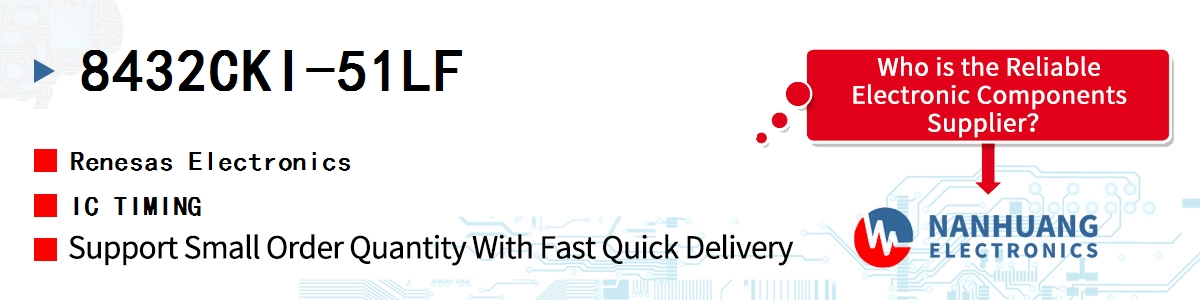 8432CKI-51LF Renesas IC TIMING