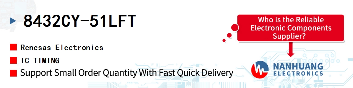 8432CY-51LFT Renesas IC TIMING