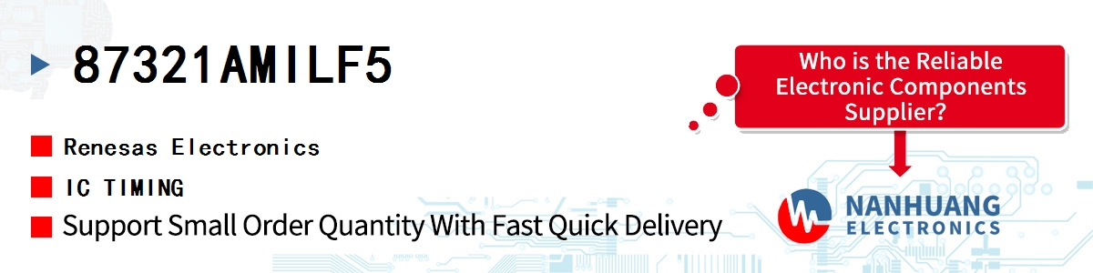 87321AMILF5 Renesas IC TIMING