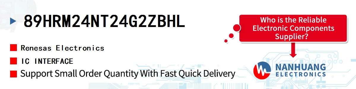 89HRM24NT24G2ZBHL Renesas IC INTERFACE