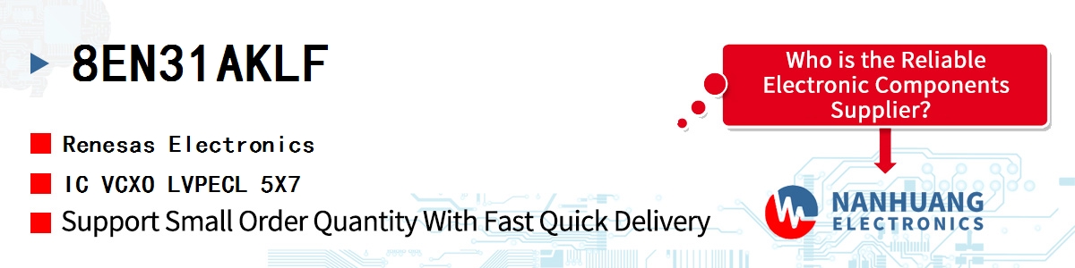 8EN31AKLF Renesas IC VCXO LVPECL 5X7