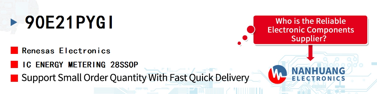 90E21PYGI Renesas IC ENERGY METERING 28SSOP