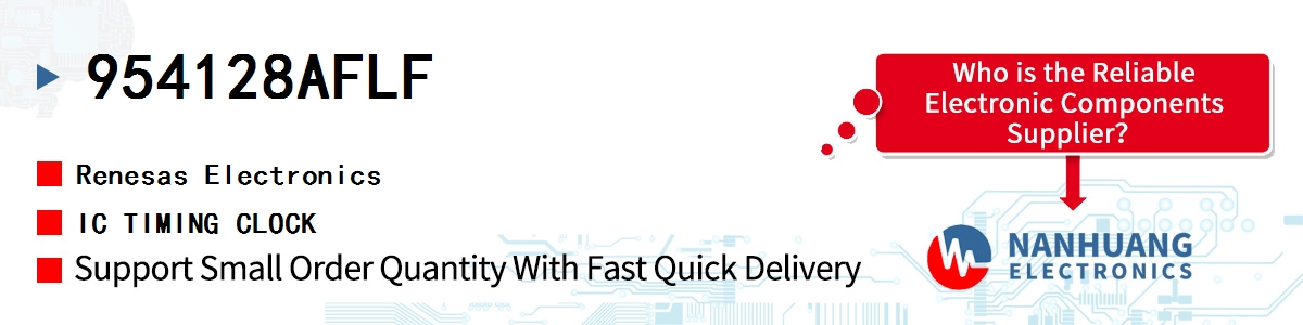 954128AFLF Renesas IC TIMING CLOCK