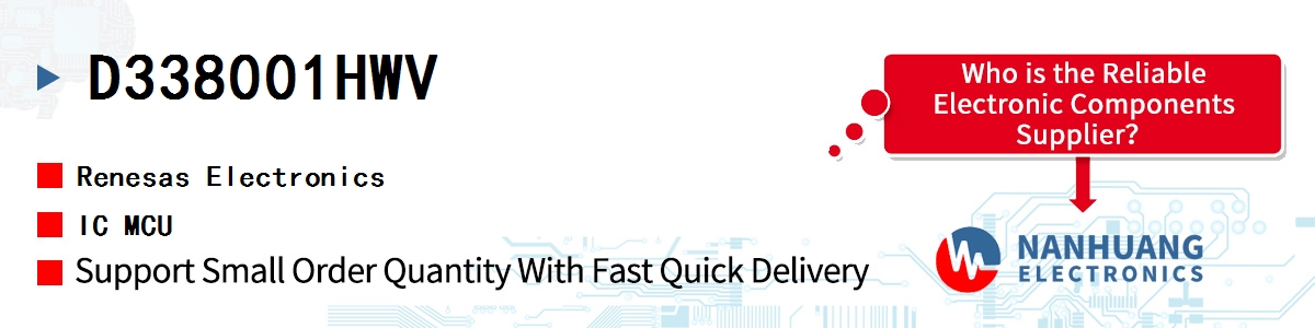 D338001HWV Renesas IC MCU