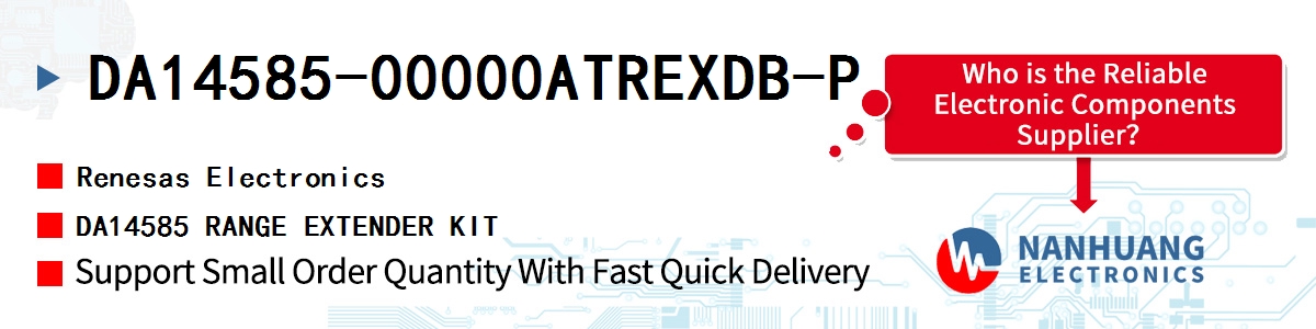 DA14585-00000ATREXDB-P Renesas DA14585 RANGE EXTENDER KIT