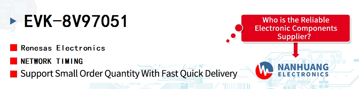 EVK-8V97051 Renesas NETWORK TIMING