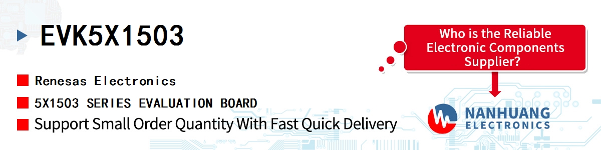 EVK5X1503 Renesas 5X1503 SERIES EVALUATION BOARD