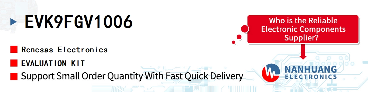 EVK9FGV1006 Renesas EVALUATION KIT