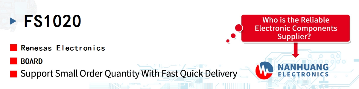 FS1020 Renesas BOARD