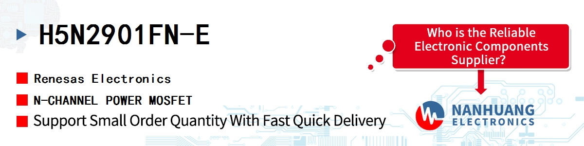H5N2901FN-E Renesas N-CHANNEL POWER MOSFET