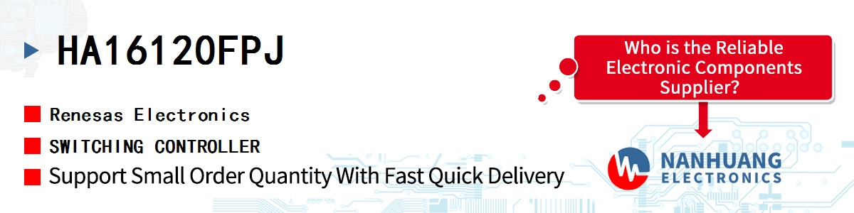 HA16120FPJ Renesas SWITCHING CONTROLLER