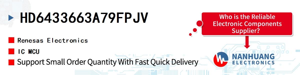 HD6433663A79FPJV Renesas IC MCU