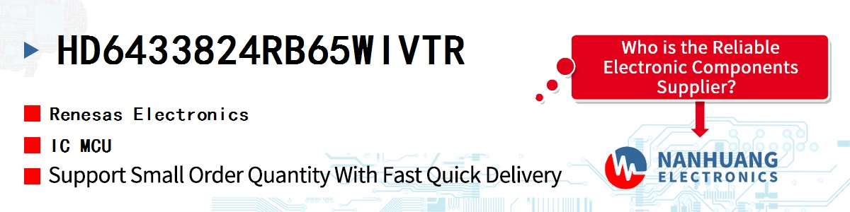 HD6433824RB65WIVTR Renesas IC MCU