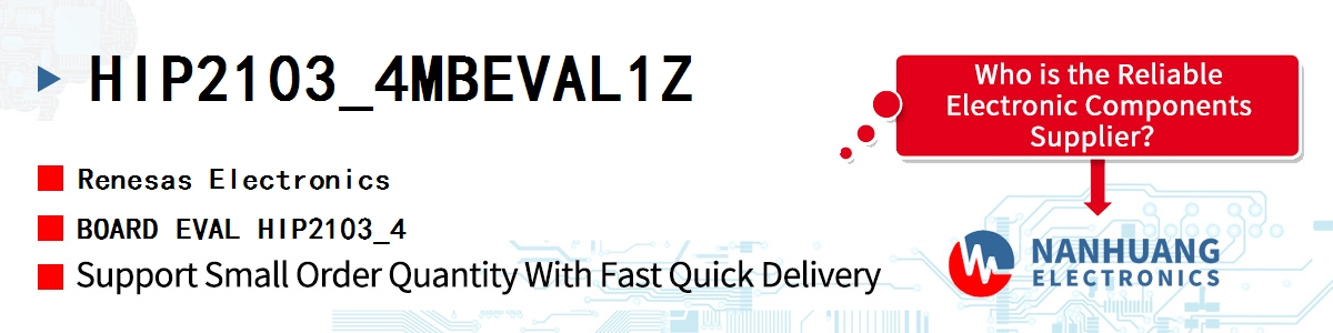 HIP2103_4MBEVAL1Z Renesas BOARD EVAL HIP2103_4