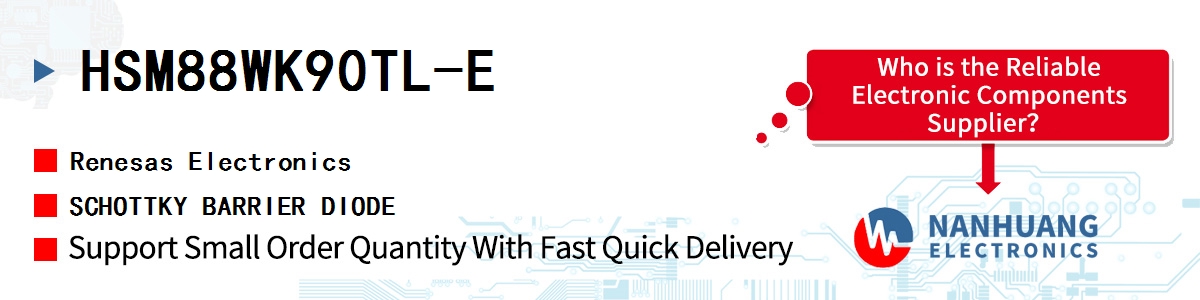 HSM88WK90TL-E Renesas SCHOTTKY BARRIER DIODE