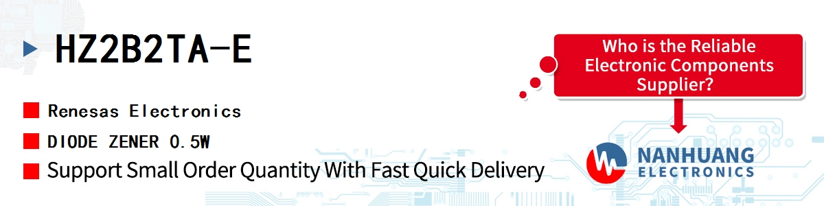 HZ2B2TA-E Renesas DIODE ZENER 0.5W