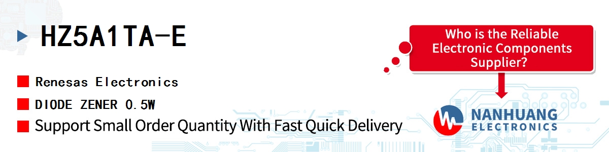 HZ5A1TA-E Renesas DIODE ZENER 0.5W