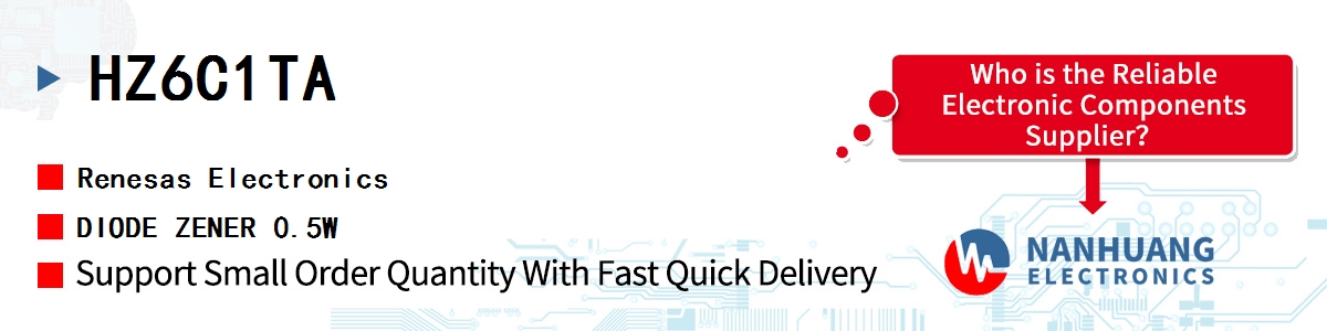 HZ6C1TA Renesas DIODE ZENER 0.5W