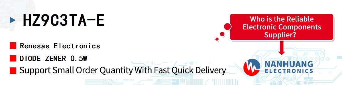 HZ9C3TA-E Renesas DIODE ZENER 0.5W