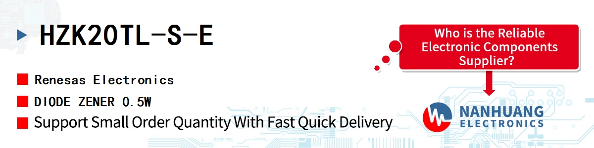 HZK20TL-S-E Renesas DIODE ZENER 0.5W