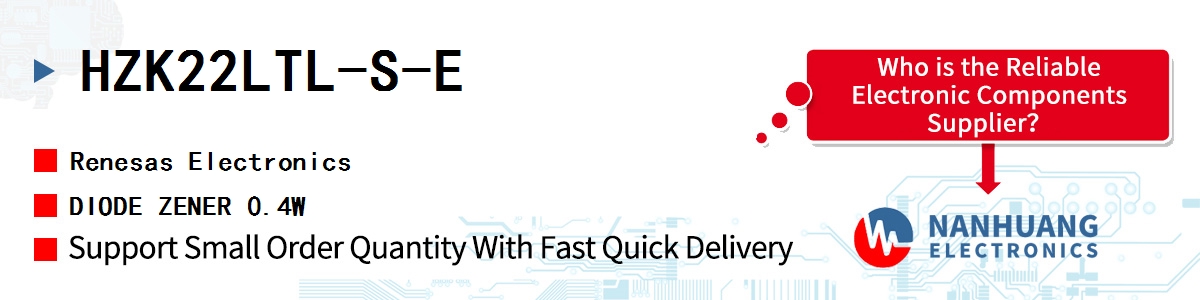 HZK22LTL-S-E Renesas DIODE ZENER 0.4W