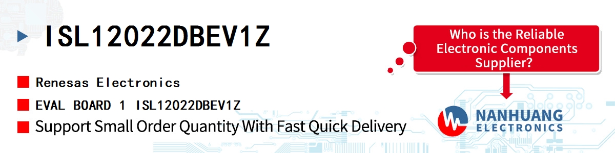 ISL12022DBEV1Z Renesas EVAL BOARD 1 ISL12022DBEV1Z