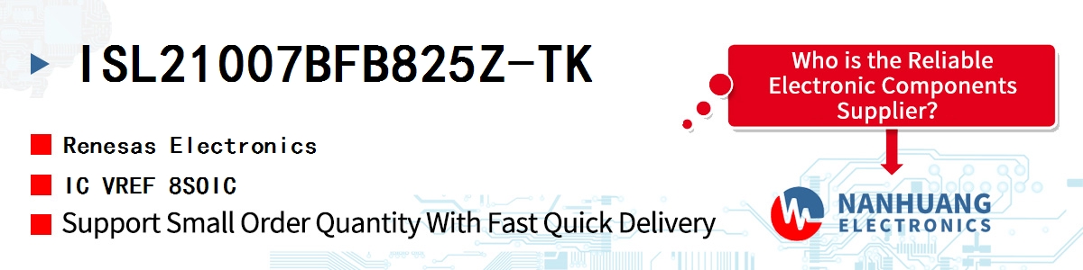 ISL21007BFB825Z-TK Renesas IC VREF 8SOIC