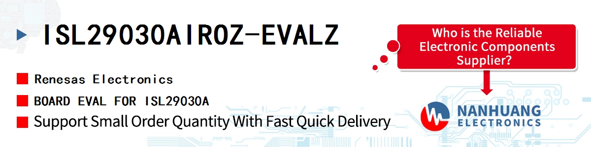 ISL29030AIROZ-EVALZ Renesas BOARD EVAL FOR ISL29030A