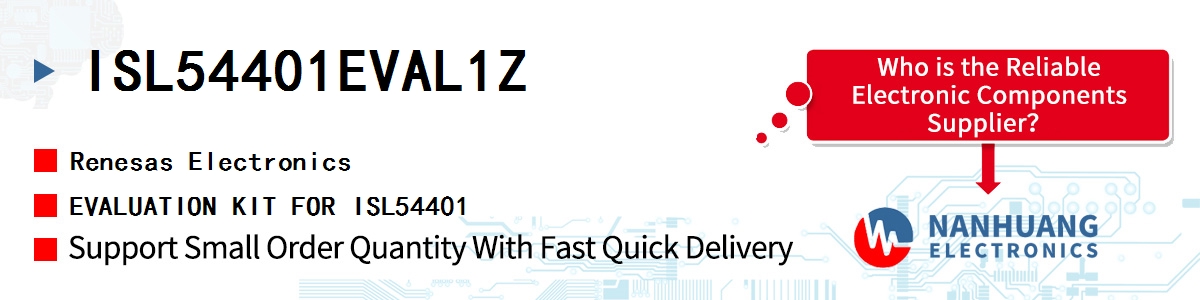 ISL54401EVAL1Z Renesas EVALUATION KIT FOR ISL54401