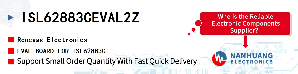 ISL62883CEVAL2Z Renesas EVAL BOARD FOR ISL62883C