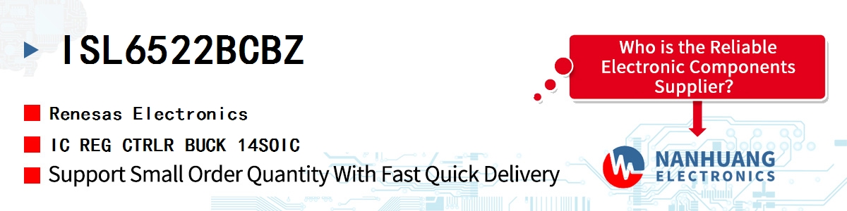 ISL6522BCBZ Renesas IC REG CTRLR BUCK 14SOIC