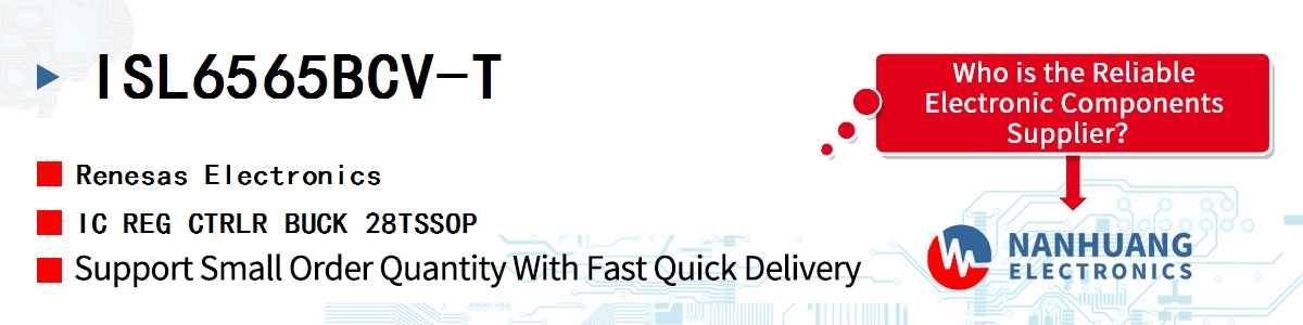 ISL6565BCV-T Renesas IC REG CTRLR BUCK 28TSSOP