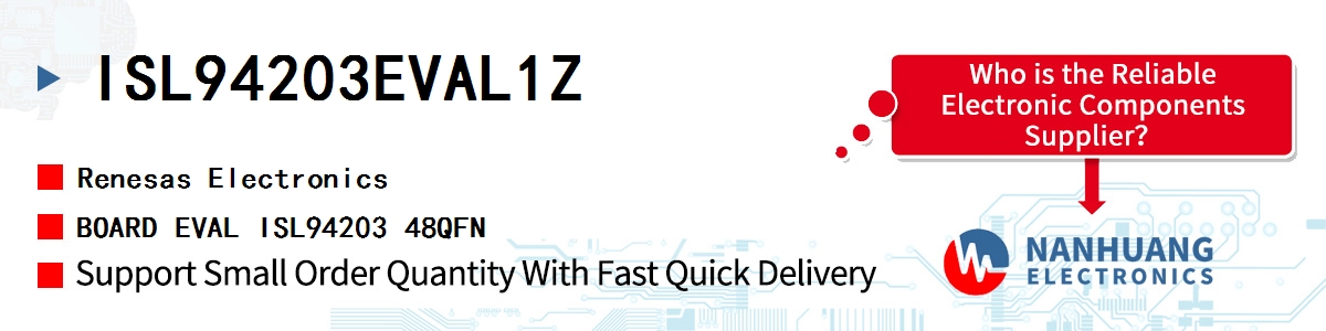 ISL94203EVAL1Z Renesas BOARD EVAL ISL94203 48QFN