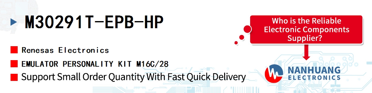 M30291T-EPB-HP Renesas EMULATOR PERSONALITY KIT M16C/28
