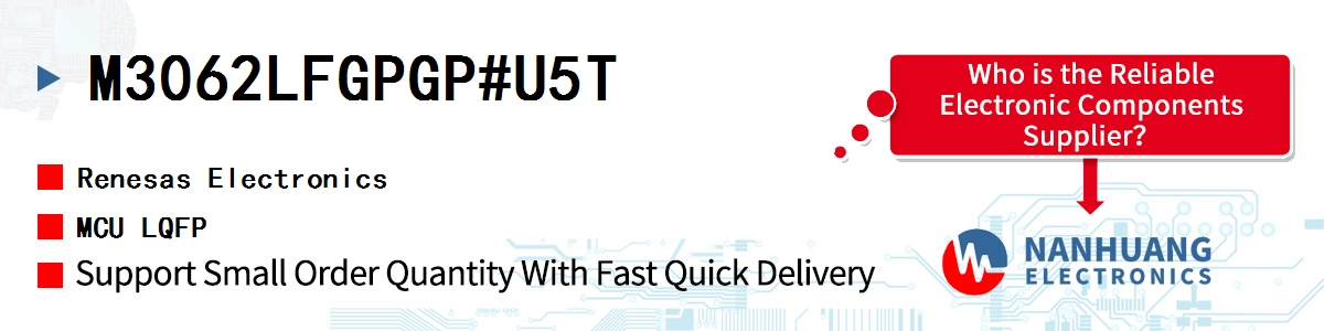 M3062LFGPGP#U5T Renesas MCU LQFP