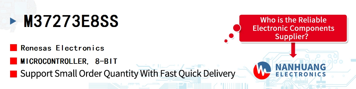 M37273E8SS Renesas MICROCONTROLLER, 8-BIT