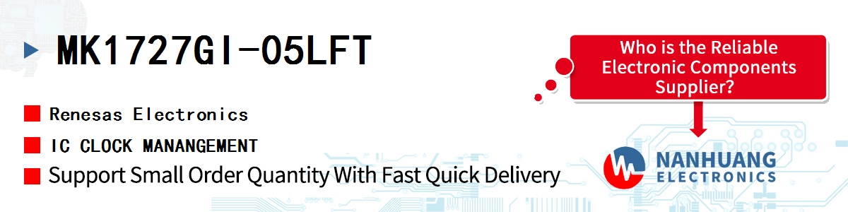 MK1727GI-05LFT Renesas IC CLOCK MANANGEMENT