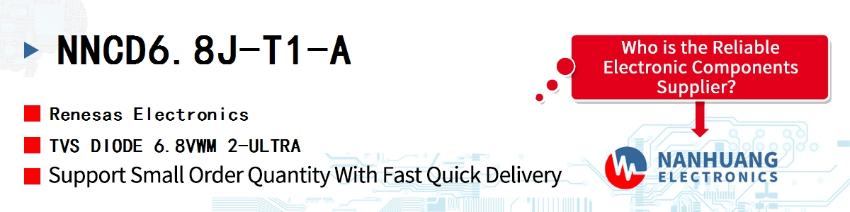 NNCD6.8J-T1-A Renesas TVS DIODE 6.8VWM 2-ULTRA