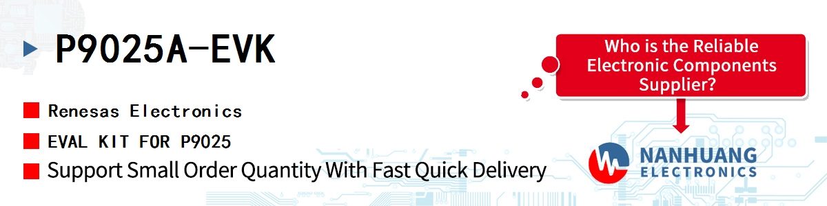P9025A-EVK Renesas EVAL KIT FOR P9025
