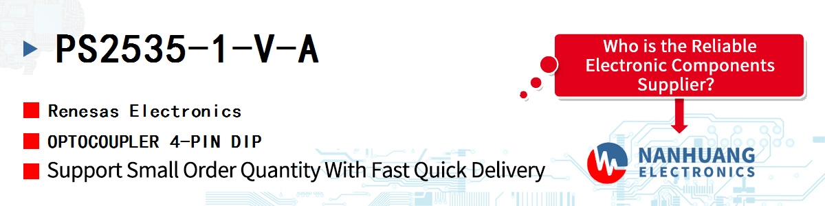 PS2535-1-V-A Renesas OPTOCOUPLER 4-PIN DIP