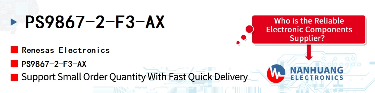 PS9867-2-F3-AX Renesas PS9867-2-F3-AX